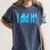 I Did It Graduation Shirt For Graduates And Proud Parents Women's Comfort Colors T-Shirt Denim