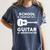 Graduation Shirt For Guitar Players & Band Member Women's Comfort Colors T-Shirt Denim