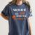 Graduation Shirt High School And College For Sleepy Graduate Women's Comfort Colors T-Shirt Denim