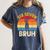 Graduation Six Seven Bruh Dabbing 67 Meme 6 7 Boys Kids Women's Comfort Colors T-Shirt Denim