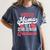 Graduation T Shirt For Mom Proud Mama Of 2018 Senior Tee Women's Comfort Colors T-Shirt Denim