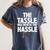 Graduation The Tassle Was Worth The Hassle T-Shirt Women's Comfort Colors T-Shirt Denim
