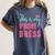 Graduation Tee This Is My Prom Dress 2021 Graduate Women's Comfort Colors T-Shirt Denim