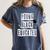 Graduation Young Educated For Men And Women Women's Comfort Colors T-Shirt Denim