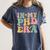 Groovy In My Phd Era Doctorate Graduation Women's Comfort Colors T-Shirt Denim