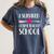 Hairstylist Cosmetology School Graduation Graduate Tee Women's Comfort Colors T-Shirt Denim
