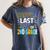 Happy Last Day Of 2nd Grade Shirt Cutie Graduation Women's Comfort Colors T-Shirt Denim