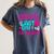 Happy Last Day Of First 1st Grade Teacher Student Graduation Women's Comfort Colors T-Shirt Denim