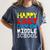 Happy Last Day Of Middle School Graduation Women's Comfort Colors T-Shirt Denim