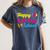 Happy Last Day Of School Graduation Teacher Students T-Shirt Women's Comfort Colors T-Shirt Denim