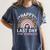 HAPPY LAST OF DAY SCHOOL Rainbow Teacher Student Graduation Men Women Girls Kids Women's Comfort Colors T-Shirt Denim