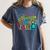 Happy Last Day Of School Student Teacher Graduation Women's Comfort Colors T-Shirt Denim