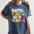 Happy Last Day Of School Teacher Kids Boys Girls Graduation Women's Comfort Colors T-Shirt Denim