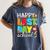 Happy Last Day Of School Teacher Student Graduation Women's Comfort Colors T-Shirt Denim