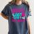 Happy Last Day Of Third 3rd Grade Teacher Student Graduation Women's Comfort Colors T-Shirt Denim