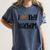 I Heart My Teachers I Love My Teachers Graduation Kids Teens Women's Comfort Colors T-Shirt Denim