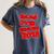 High School Graduation Tshirt Game Over Senior Class Of 2018 Women's Comfort Colors T-Shirt Denim