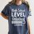 High School Level Unlocked Gamer Graduation Apparel Women's Comfort Colors T-Shirt Denim