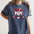 Hockey Senior Papi Graduation Class Of 2026 Kids Women's Comfort Colors T-Shirt Denim
