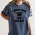 I Hope This BS Pays Off College Graduation Women's Comfort Colors T-Shirt Denim