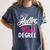 Hotter By One Degree Graduation Women's Comfort Colors T-Shirt Denim