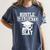 Hustle Graduate Now Slay MBA PhD Graduation Party Women's Comfort Colors T-Shirt Denim