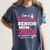 I'm A Dance Senior Mom 2026 Of Course I'm Crying Graduation Women's Comfort Colors T-Shirt Denim