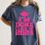 I'm Done Class Of 2024 Pink Girls Women Graduation Women's Comfort Colors T-Shirt Denim
