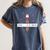 And I'm Done Rocket Graduation Retro Look Women's Comfort Colors T-Shirt Denim