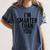 I'M SMARTER THAN YOU Shirt Graduation School Idea Women's Comfort Colors T-Shirt Denim
