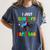 I Just Crushed Preschool Monster Graduation Women's Comfort Colors T-Shirt Denim
