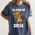 Kids Class Of 2031 Shirt Graduation Dabbing Dog Shirt Women's Comfort Colors T-Shirt Denim