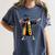 Kids HBCU Boys Grad Dabbing Graduation Women's Comfort Colors T-Shirt Denim