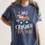 Kids I Just Crushed Preschool Monster Graduation Pre-K Shirt Women's Comfort Colors T-Shirt Denim