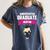 Kids Kindergarten Graduate 2018 Graduation Girls Women's Comfort Colors T-Shirt Denim