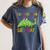 Kids Kindergarten Graduate Dinosaur Kindergarten Graduation Women's Comfort Colors T-Shirt Denim