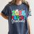 Kids Pre-K Graduate 2025 Preschool Graduation Class Of 2025 Kids Women's Comfort Colors T-Shirt Denim