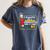 Kids Pre-K Graduation Kindergarten Here I Come Women's Comfort Colors T-Shirt Denim