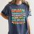 Kids So Long Kindergarten 1st Grade Here I Come Graduation Groovy Women's Comfort Colors T-Shirt Denim