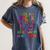Kids So Long Kindergarten Here I Come Pre-K Graduation Graduate Women's Comfort Colors T-Shirt Denim
