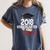 Kindergarten 2018 NAILED IT Graduation Graduate Women's Comfort Colors T-Shirt Denim
