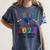 Kindergarten Graduation Class Of 2022 1st Grade Here I Come Women's Comfort Colors T-Shirt Denim