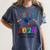Kindergarten Graduation Class 2024 1st Grade Here I Come Women's Comfort Colors T-Shirt Denim