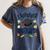 Kindergarten Graduation Shirt I Survived Kindergarten Women's Comfort Colors T-Shirt Denim