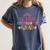 Kindergarten Graduation Shirts 2019 Girls Graduate T Shirt Women's Comfort Colors T-Shirt Denim