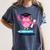 Kindergarten Graduation Tee Shirt Pink Owl T-Shir Women's Comfort Colors T-Shirt Denim