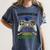 Kindergarten Level Complete Graduation Class 2023 Gamer Kids Women's Comfort Colors T-Shirt Denim