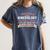 Kinesiology Major Student Shirt Graduation Women's Comfort Colors T-Shirt Denim