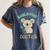 Koala Doctor Shirt Med Student Graduation Idea Women's Comfort Colors T-Shirt Denim