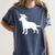 Labrador Retriever Graduation Dog Graduate For Men Women Kids Women's Comfort Colors T-Shirt Denim